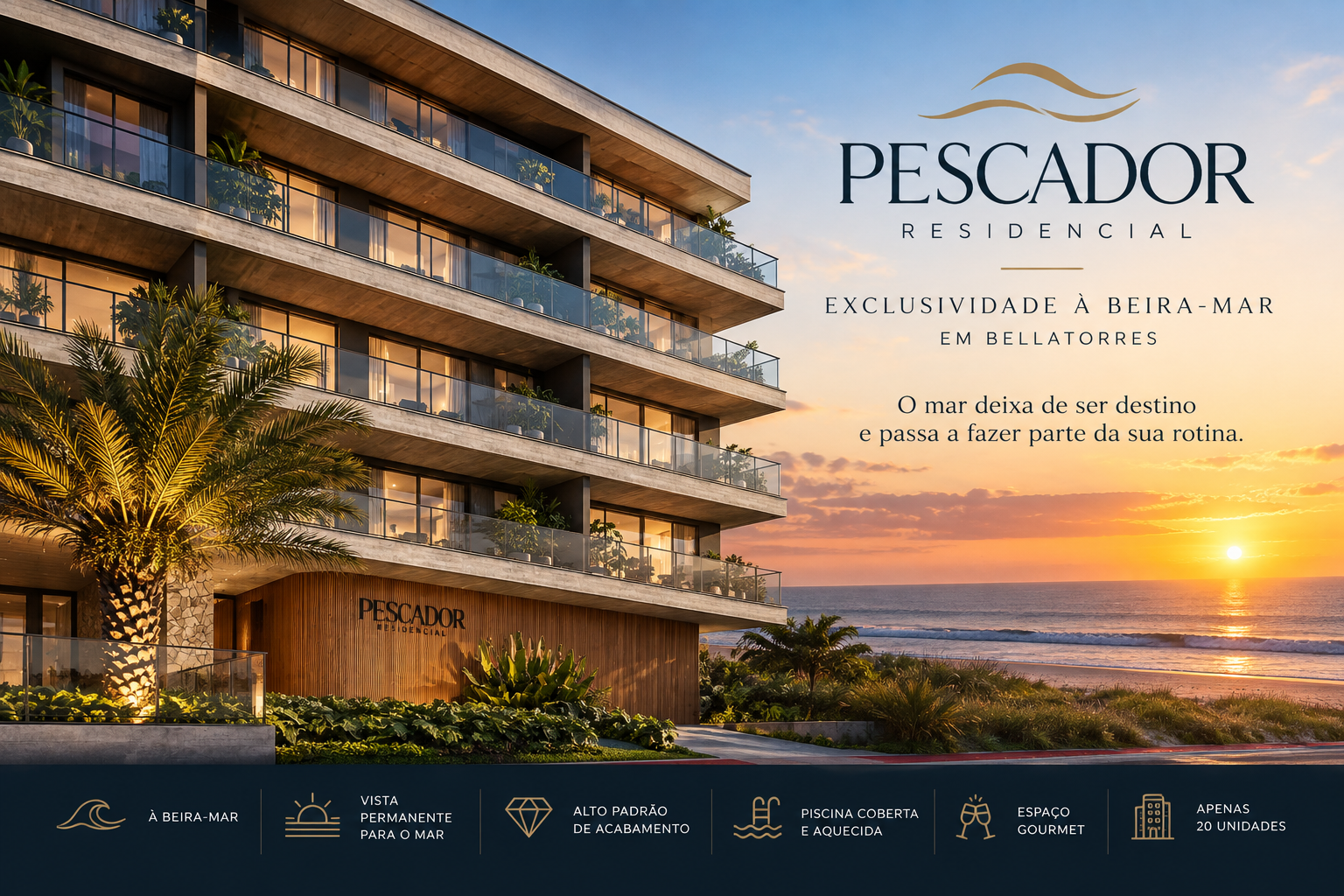 Pescador Residencial: Exclusividade à Beira-Mar em Bellatorres